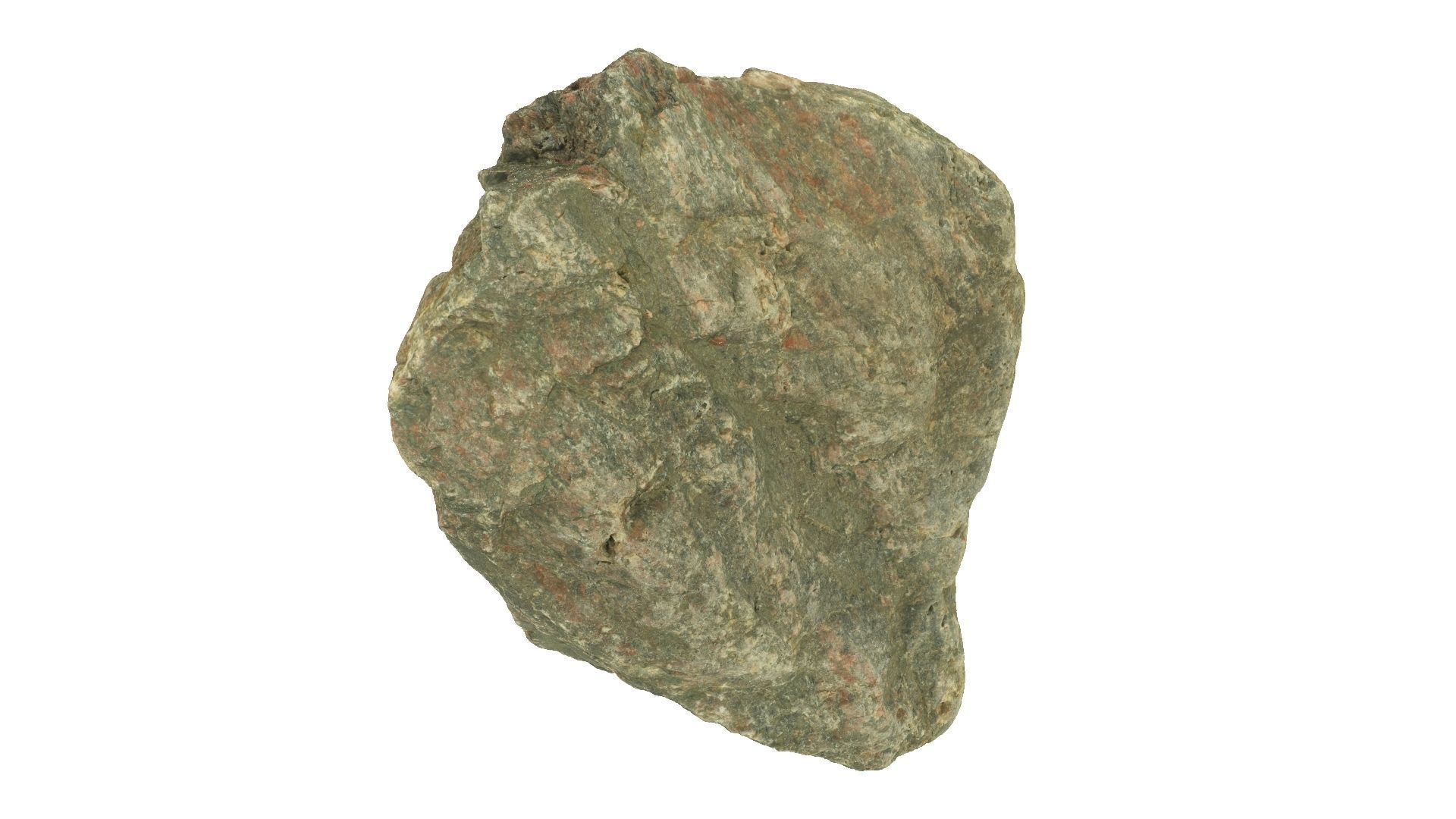 Natural Rock Raw Scanned 3D model_5