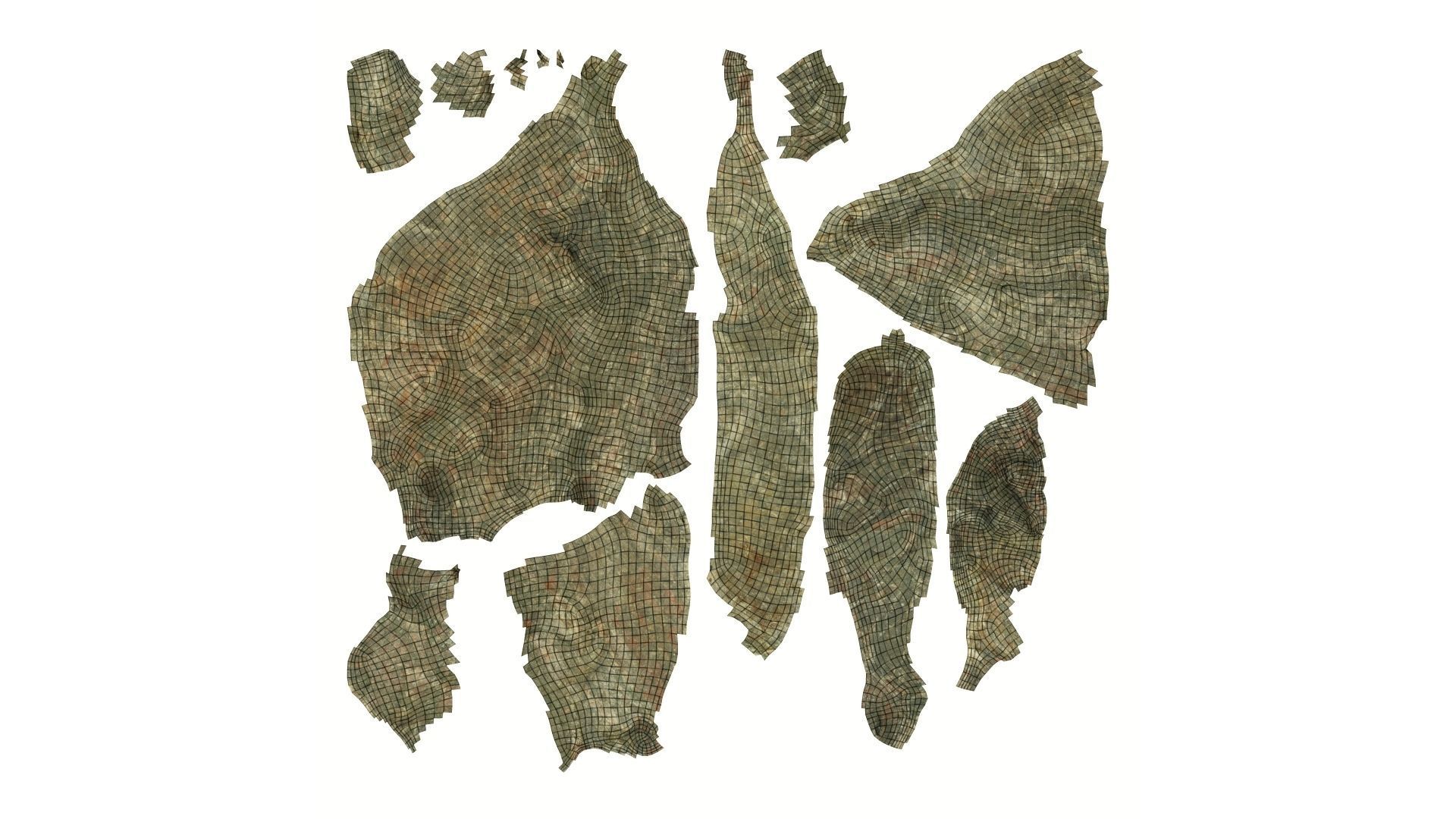 Natural Rock Raw Scanned 3D model_14