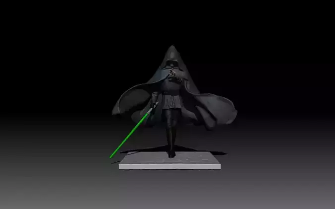 Luke skywallker 3D model