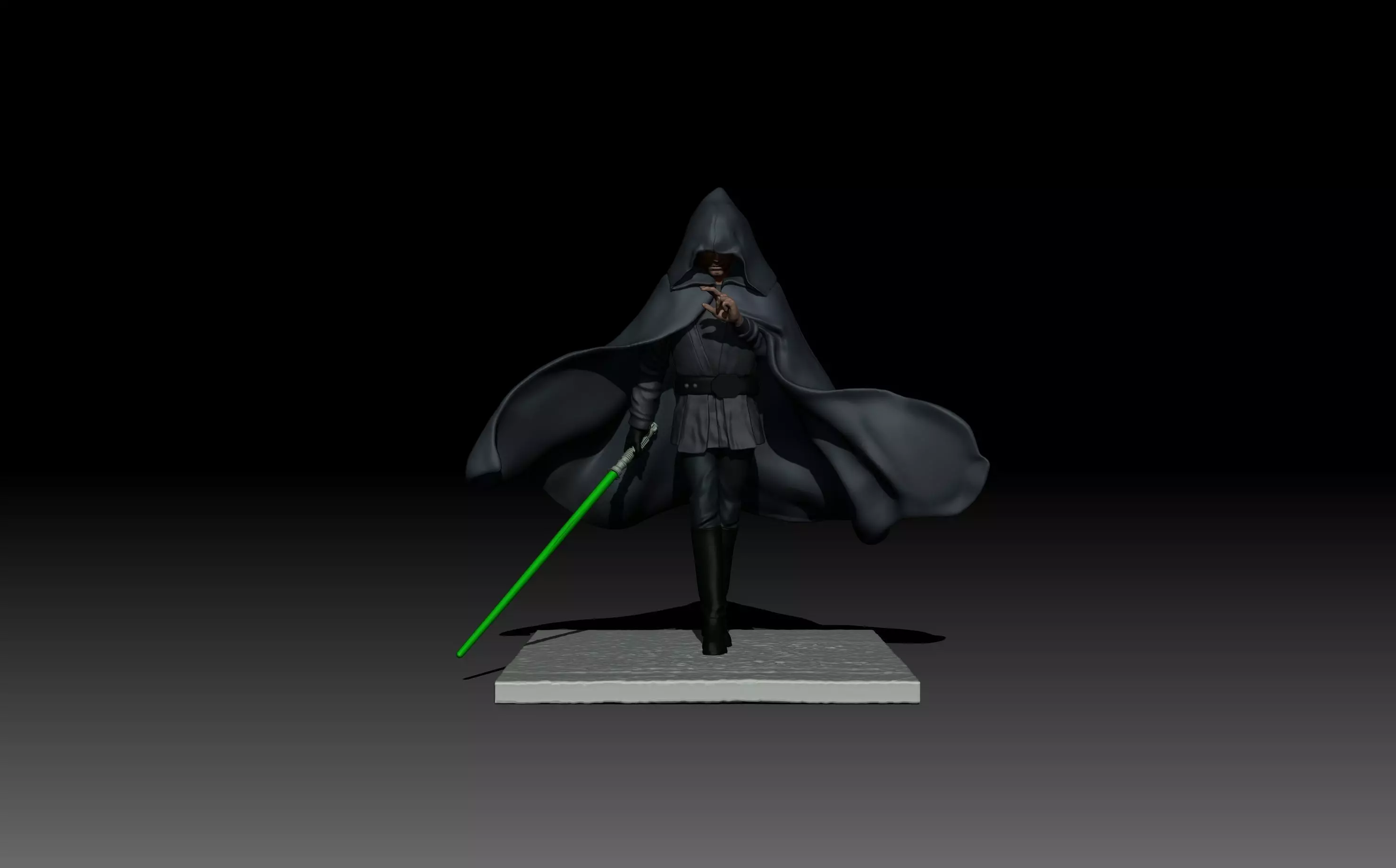 Luke skywallker 3D print model_0