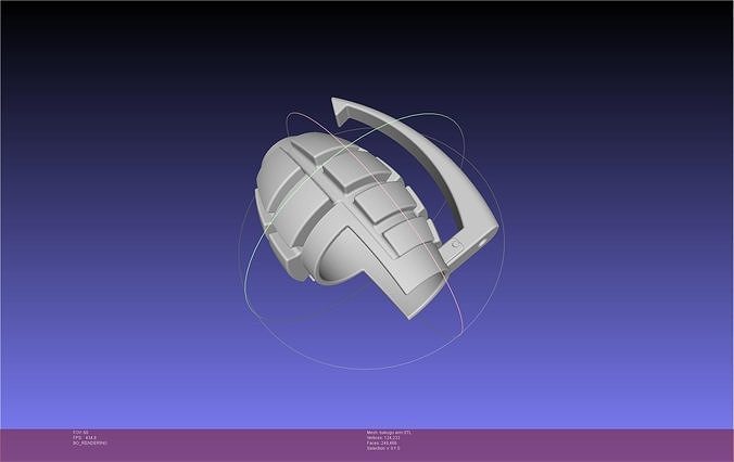 My Hero Academia Bakugo Armpiece 3D print model