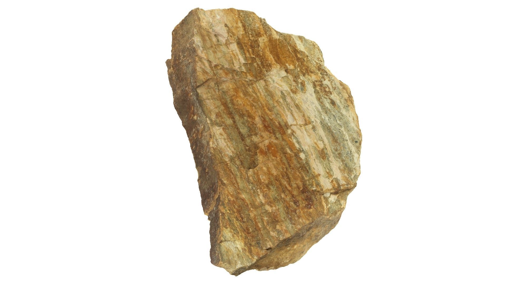 Building Stone Raw Scanned 3D model_2