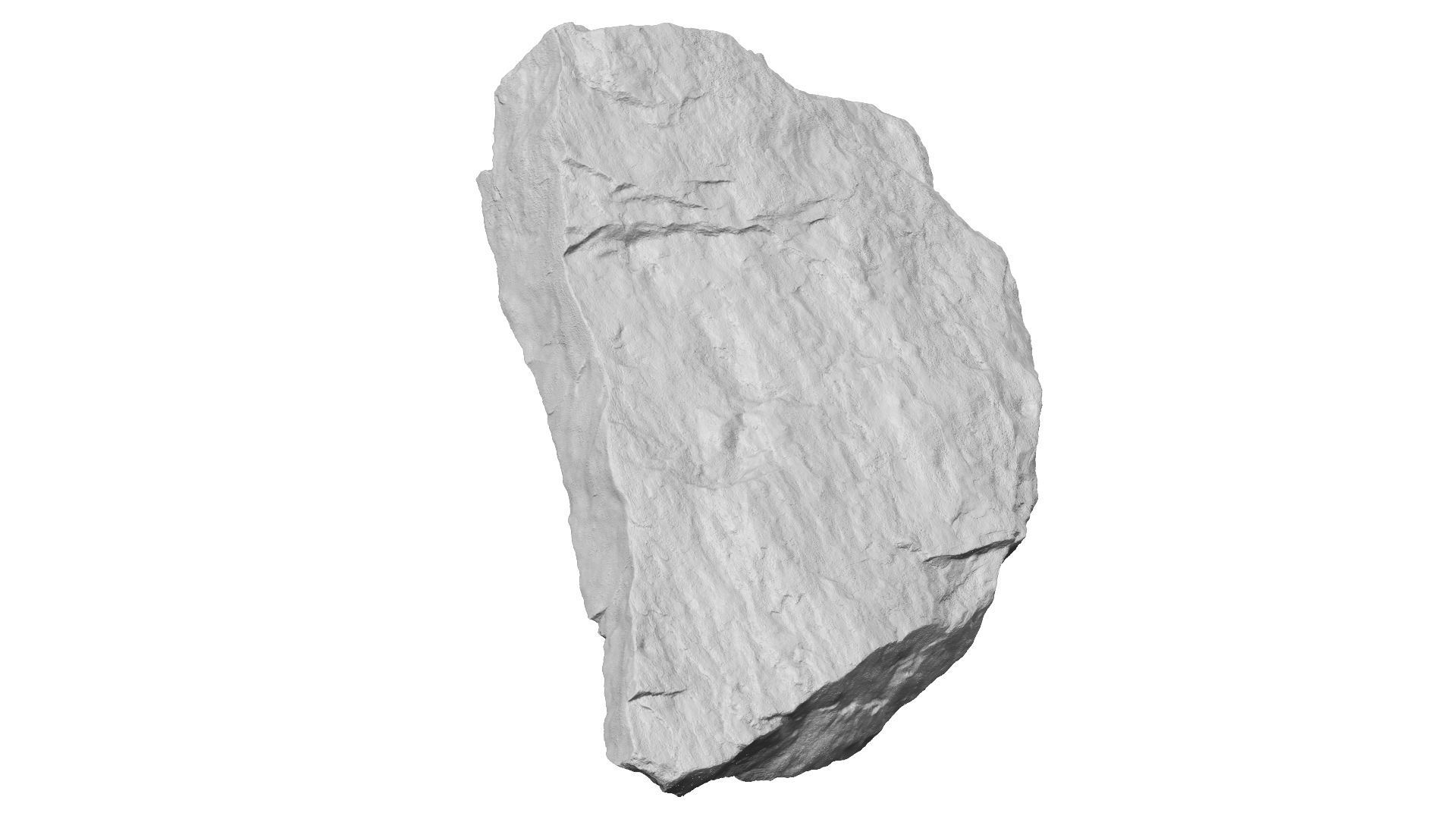 Building Stone Raw Scanned 3D model_9