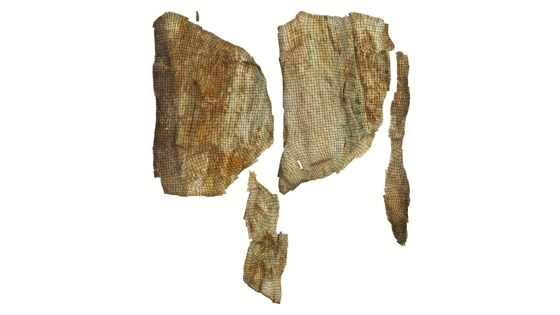 Building Stone Raw Scanned 3D model_14