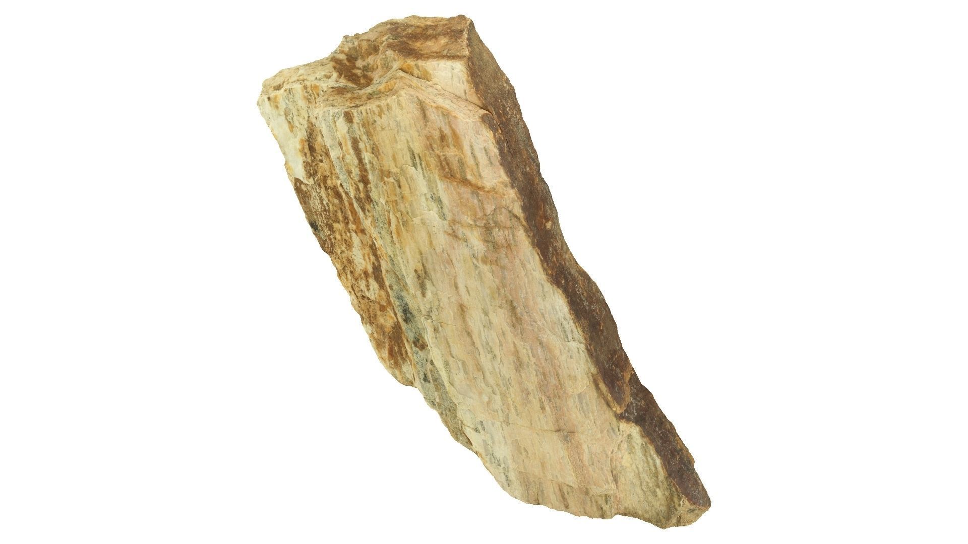 Building Stone Raw Scanned 3D model_4