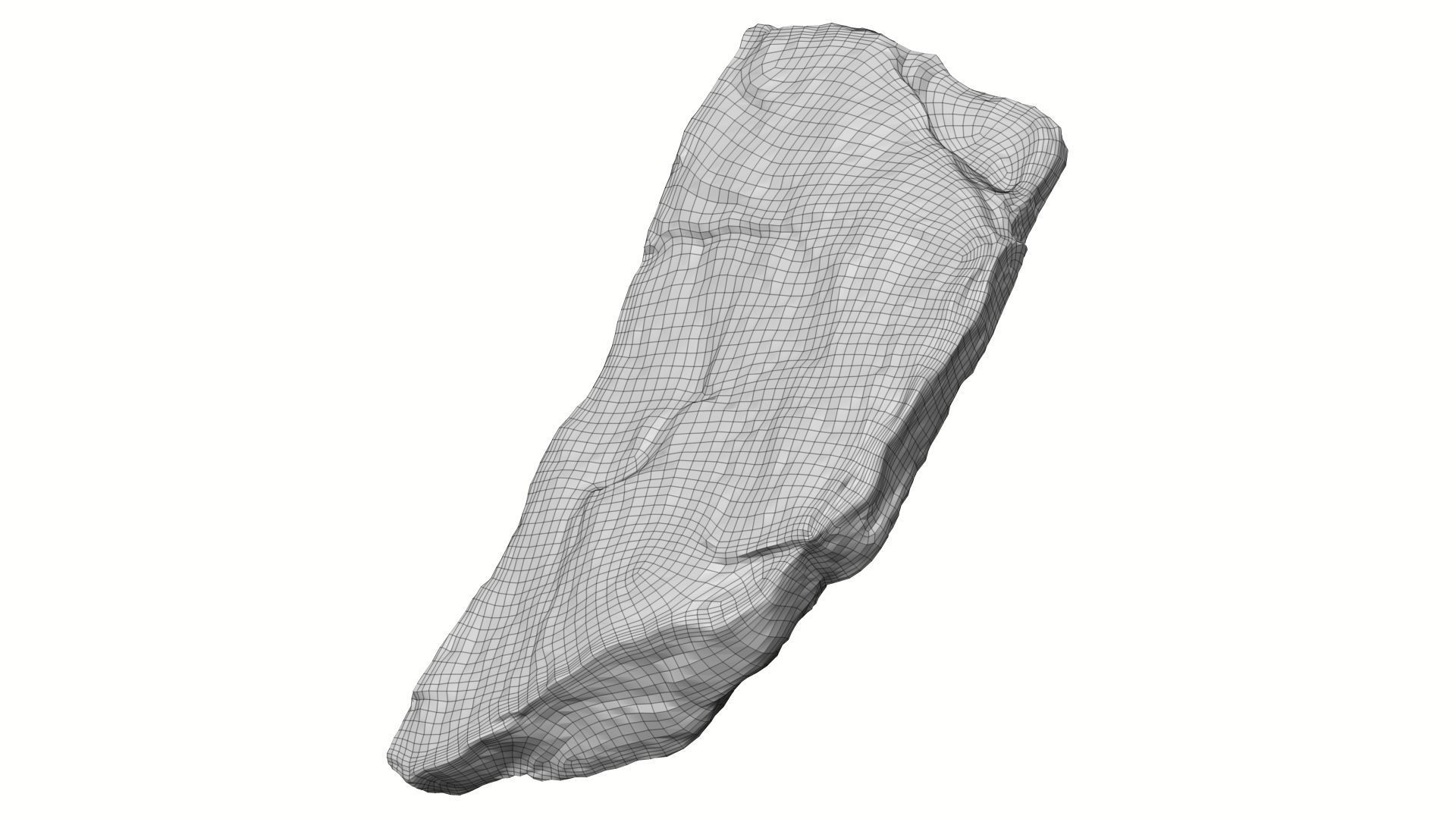 Building Stone Raw Scanned 3D model_7