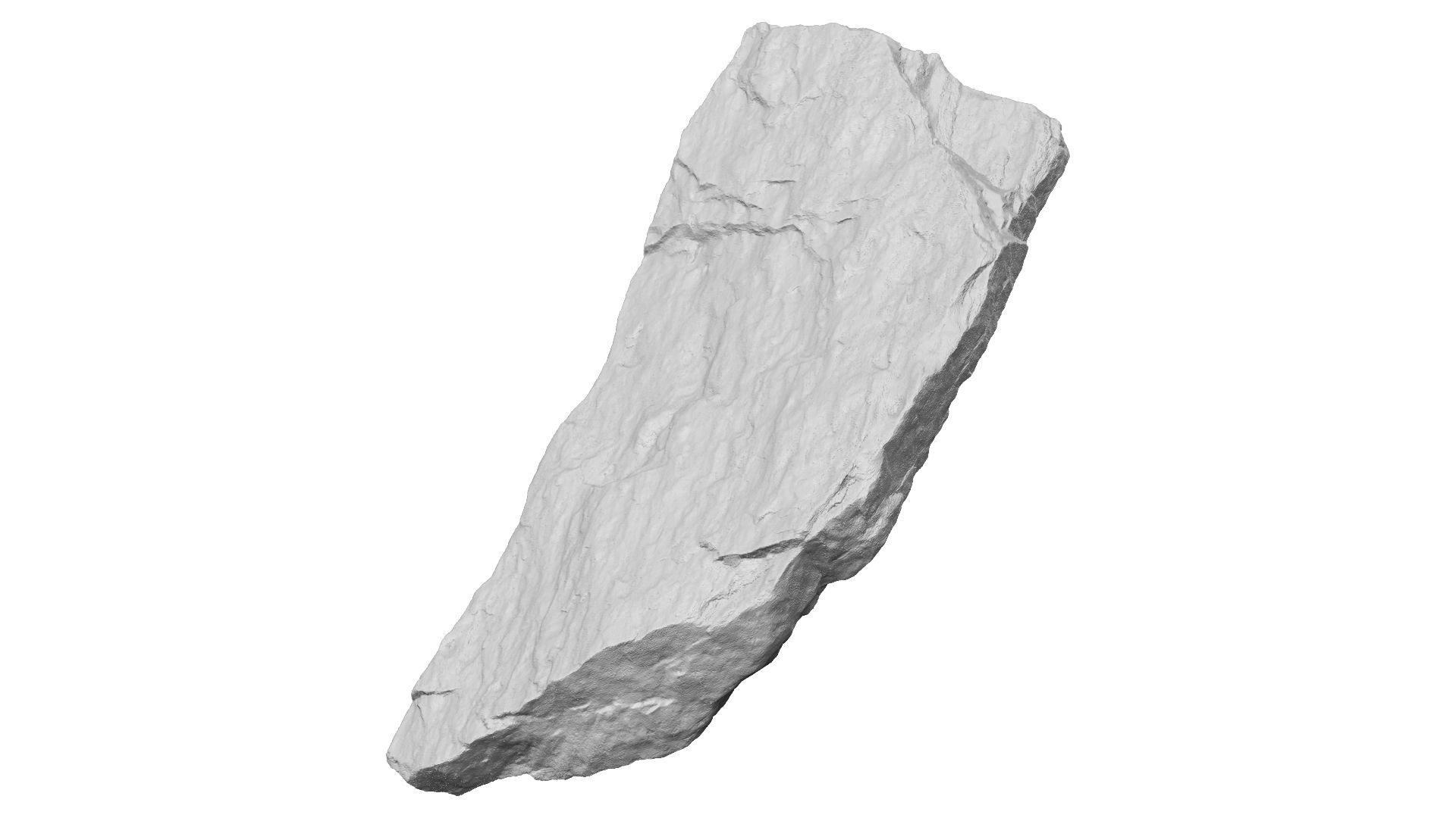 Building Stone Raw Scanned 3D model_1