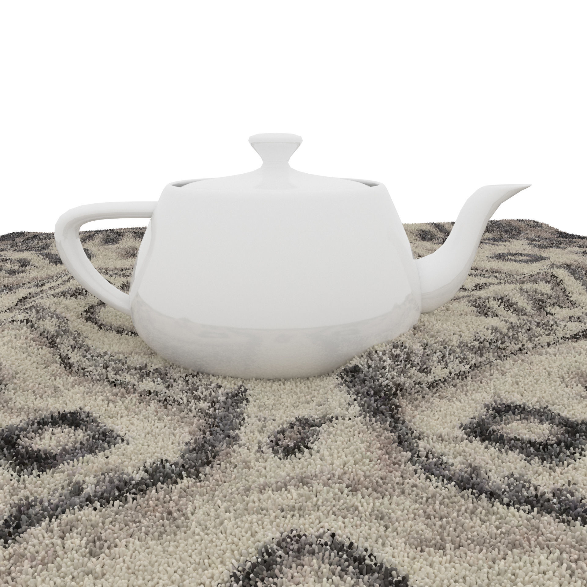 Rugs No 309 Low-poly 3D model_8