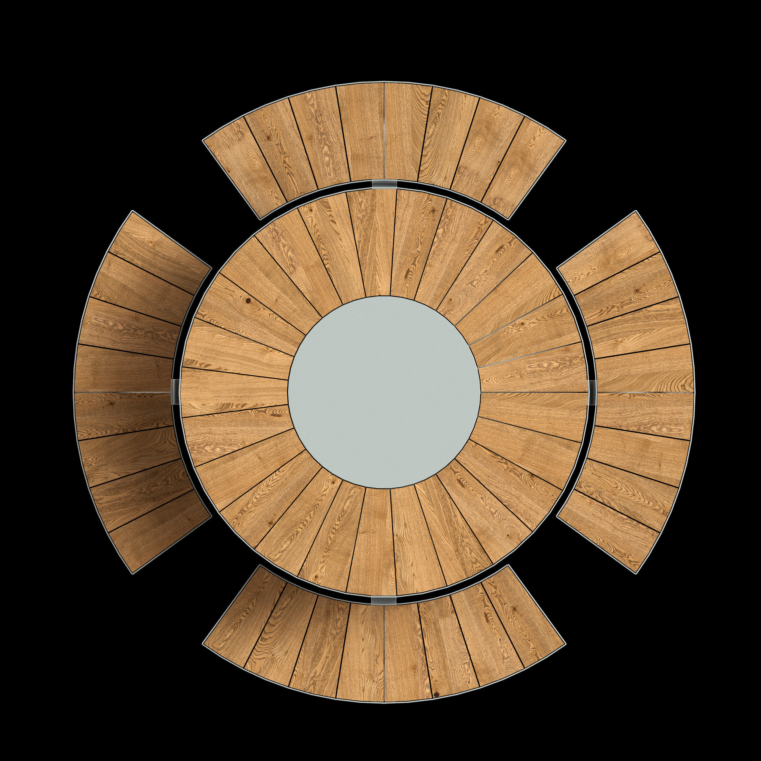 Bench PANTAGRUEL 3D model_2