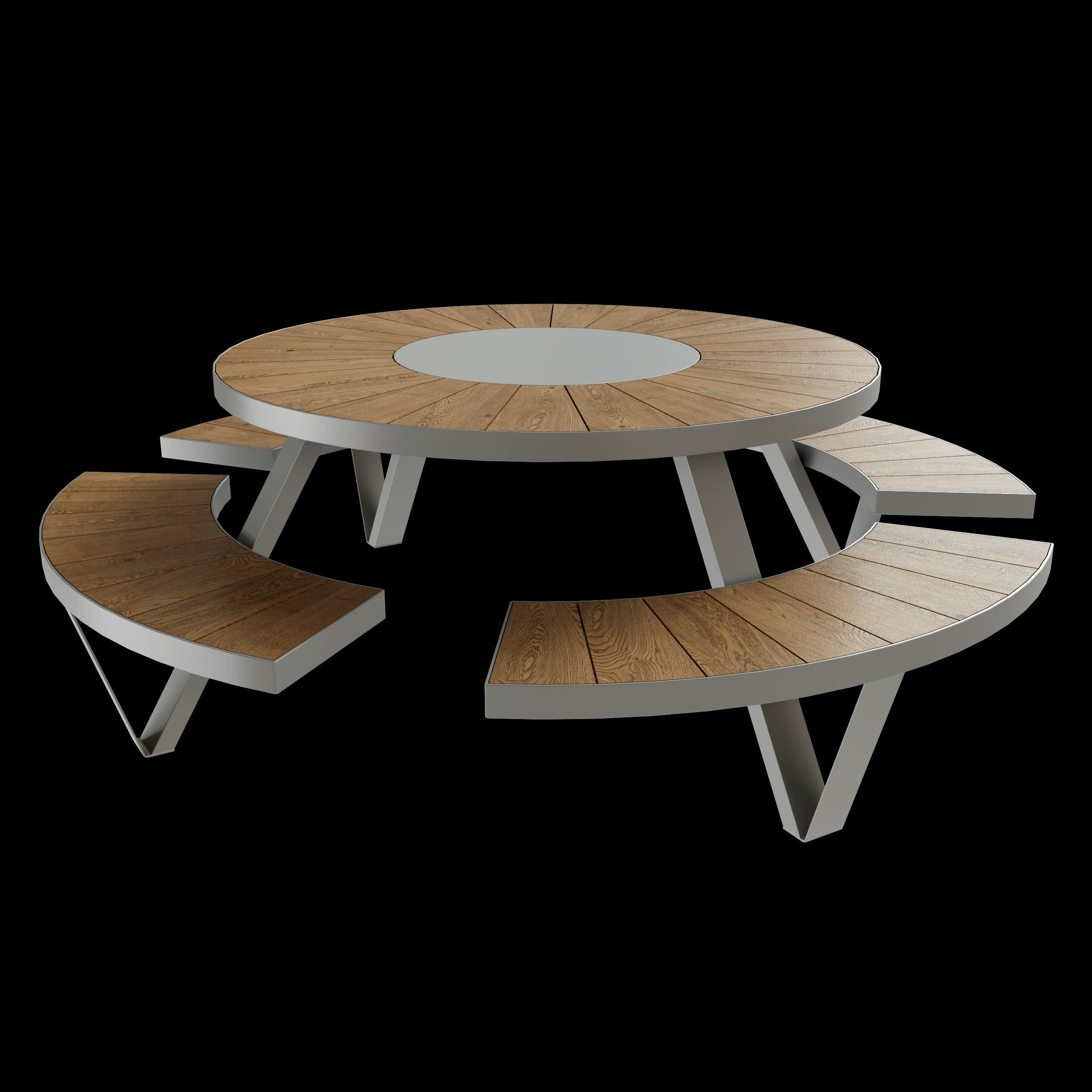 Bench PANTAGRUEL 3D model_1