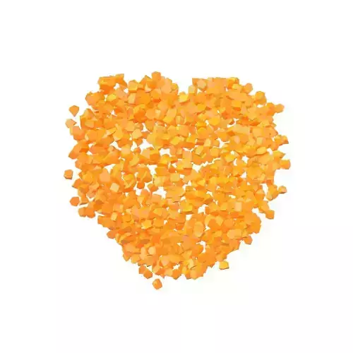 Voxel Heart Rock Style v1 005