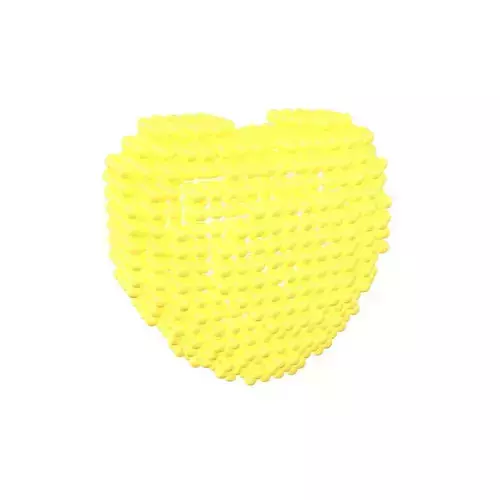 Voxel Heart Round Style v1 009