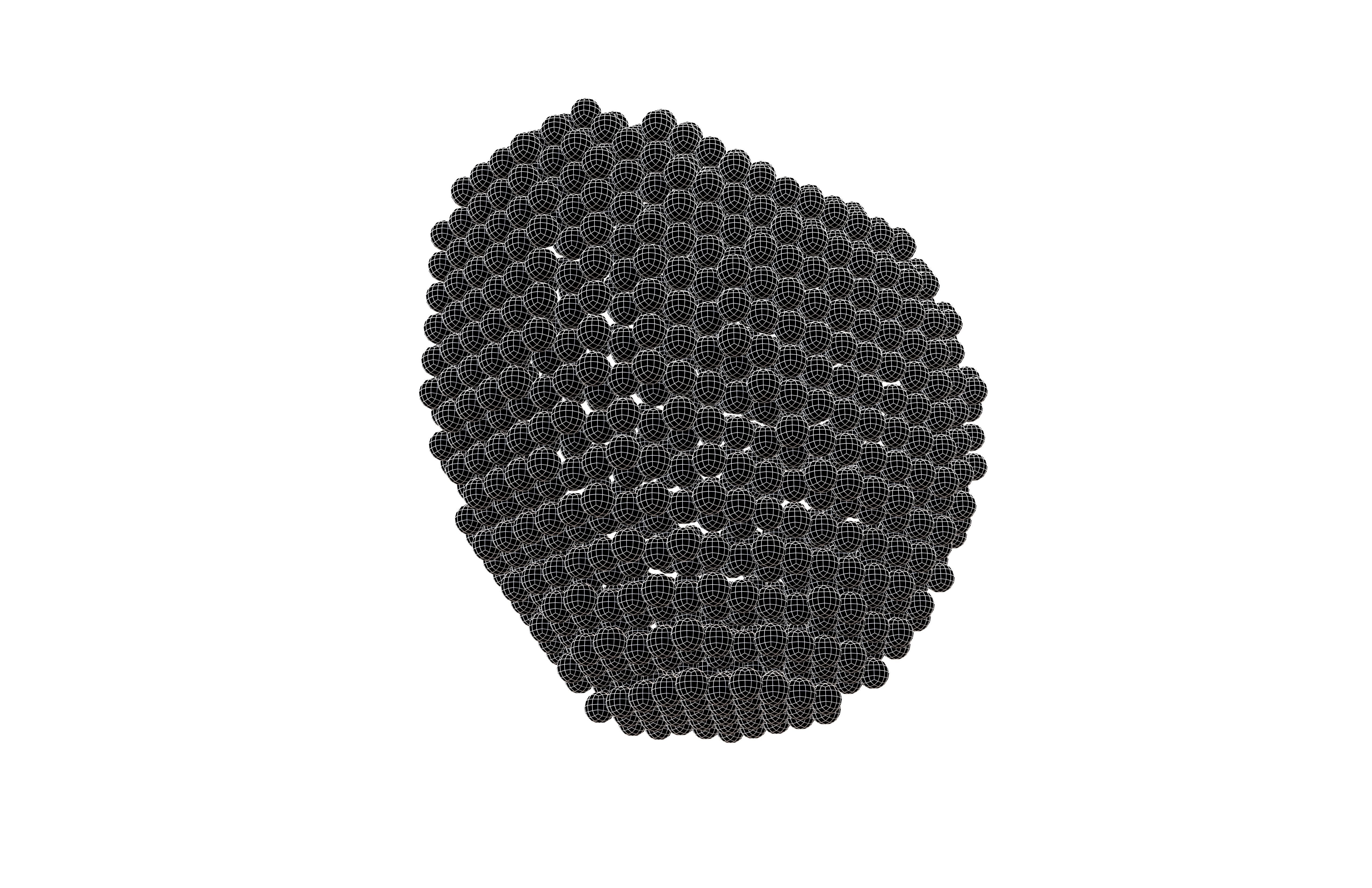 Voxel Heart Round Style v1 010 3D model_7