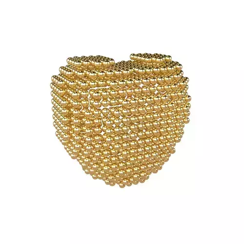 Voxel Heart Round Style v1 011