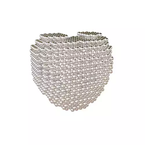 Voxel Heart Round Style v1 012