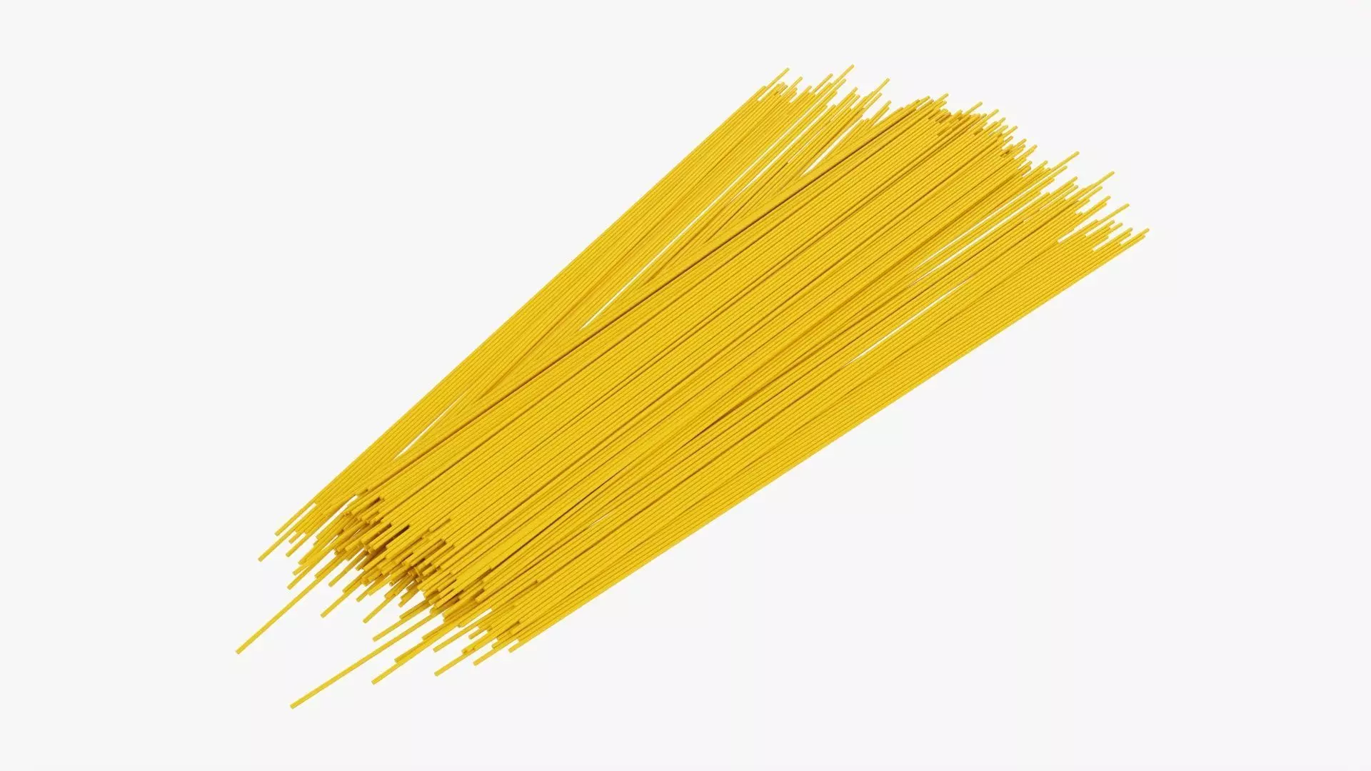 Spaghetti pasta 3D model