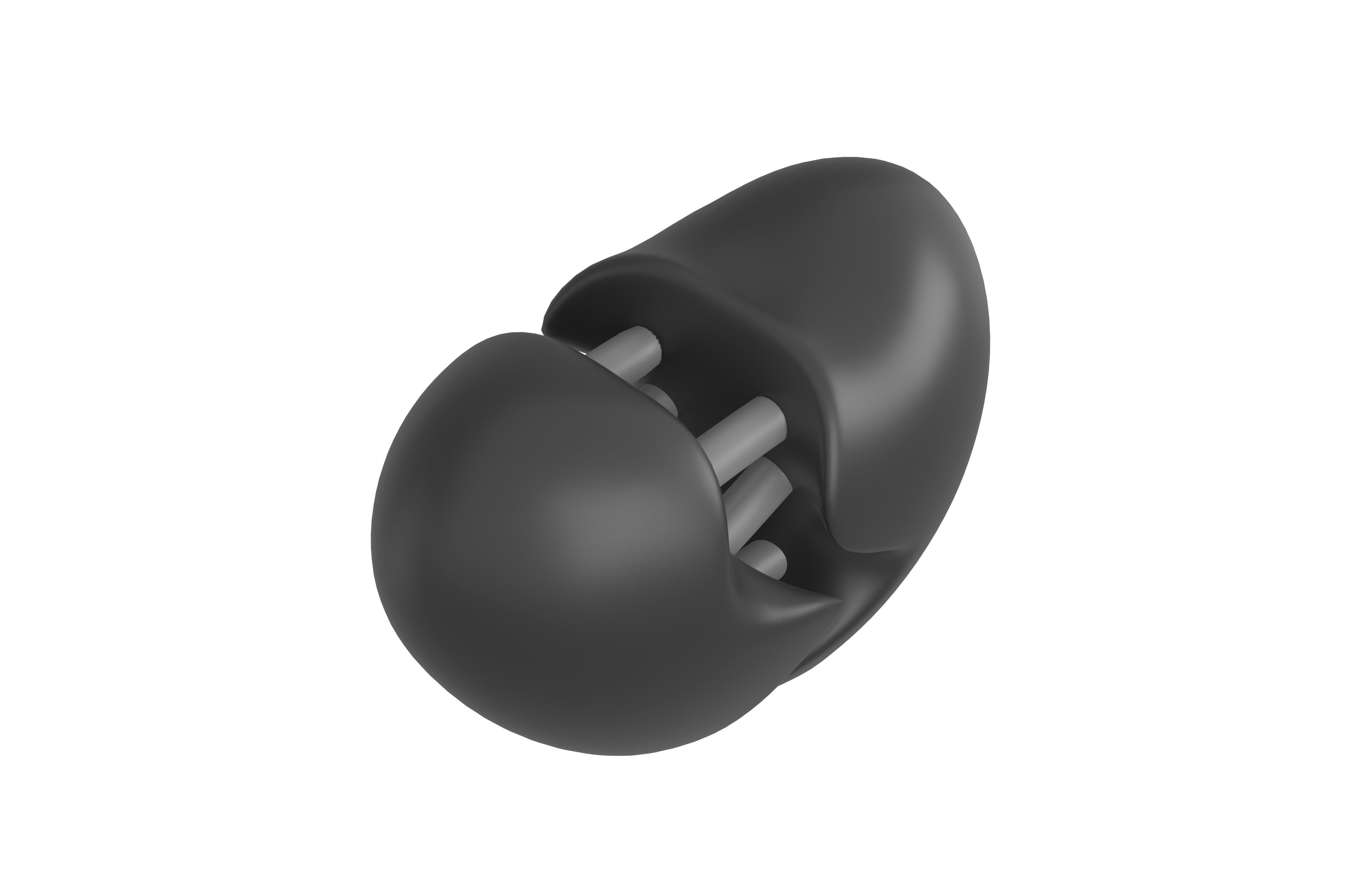 Broken Heart v3 002 Low-poly 3D model_3