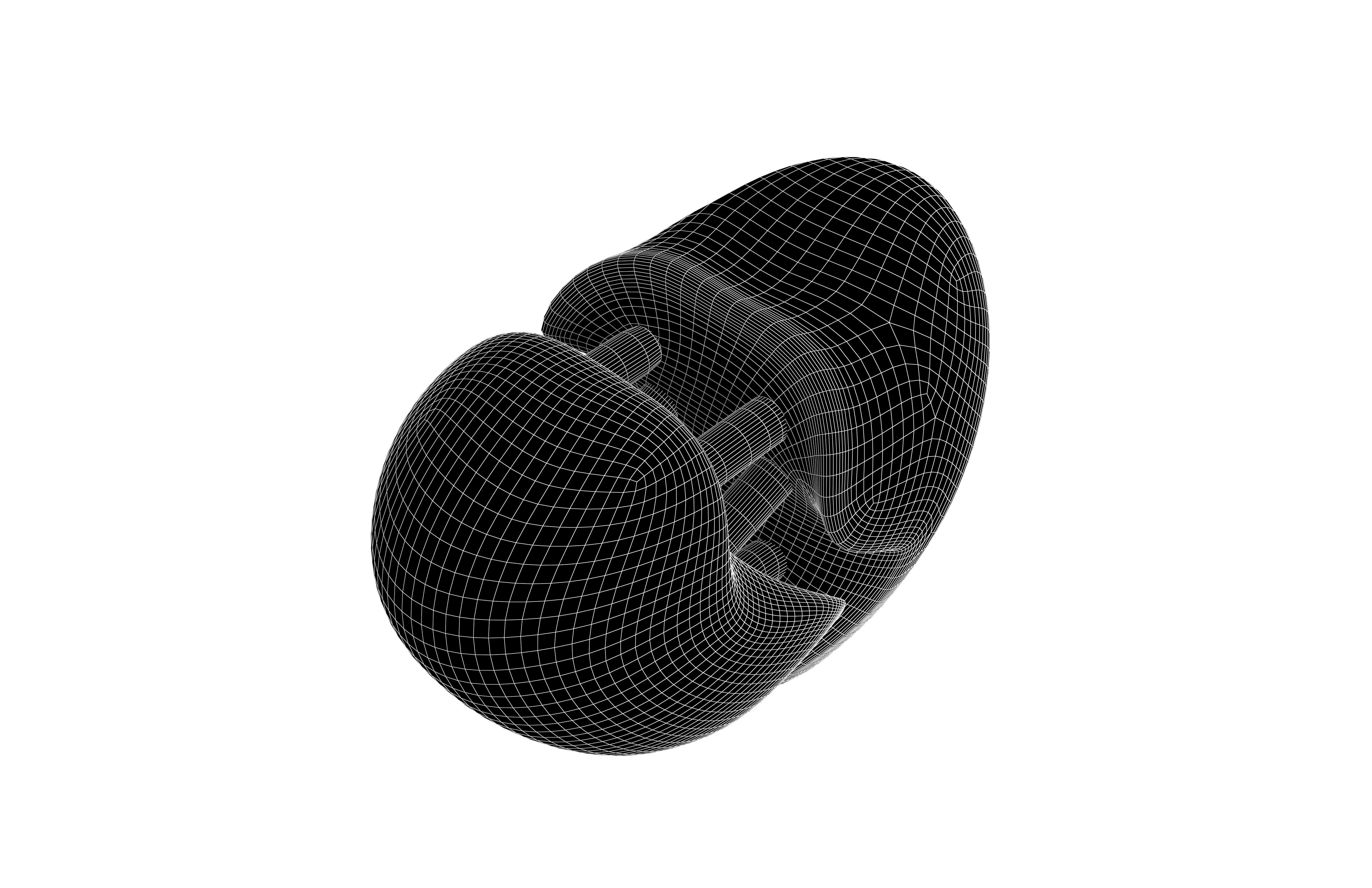 Broken Heart v3 007 Low-poly 3D model_7