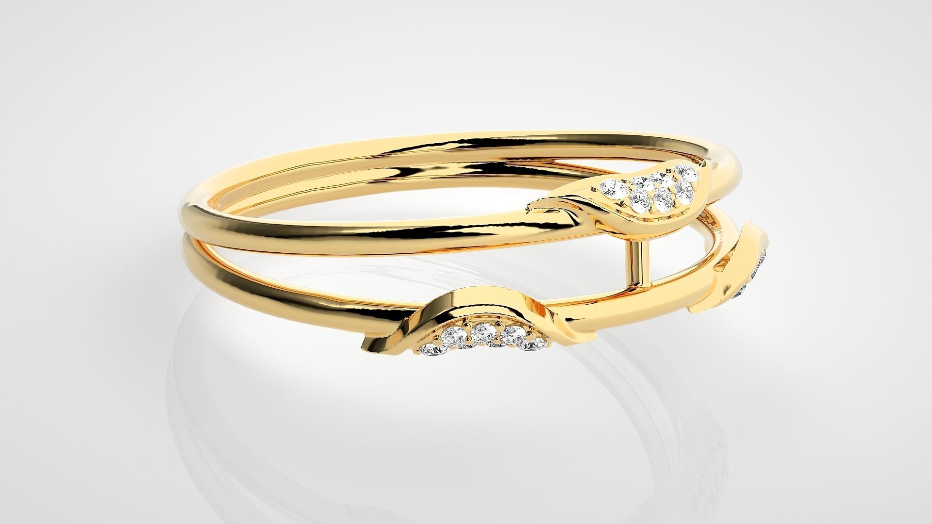 Ultra light wt Women Ring 3dm stl renders details  3D print model_7