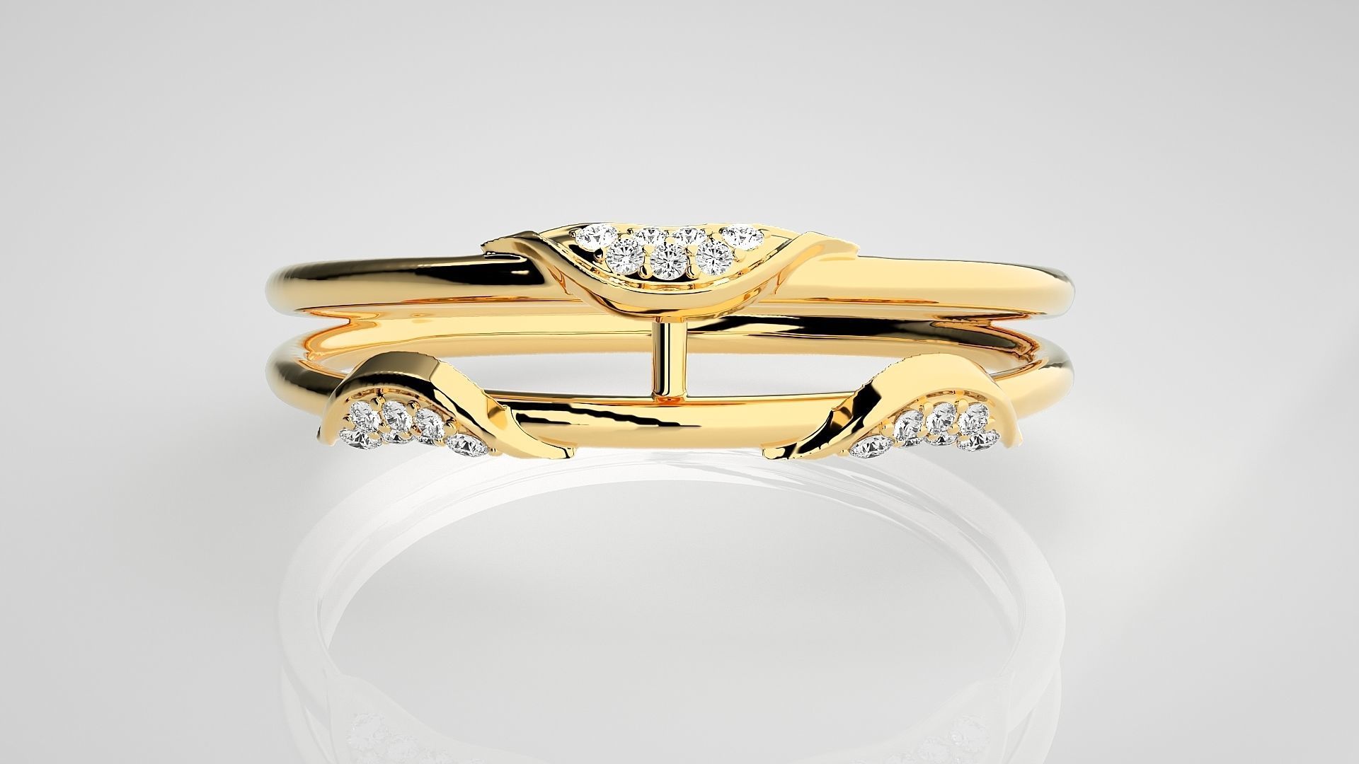 Ultra light wt Women Ring 3dm stl renders details  3D print model_6