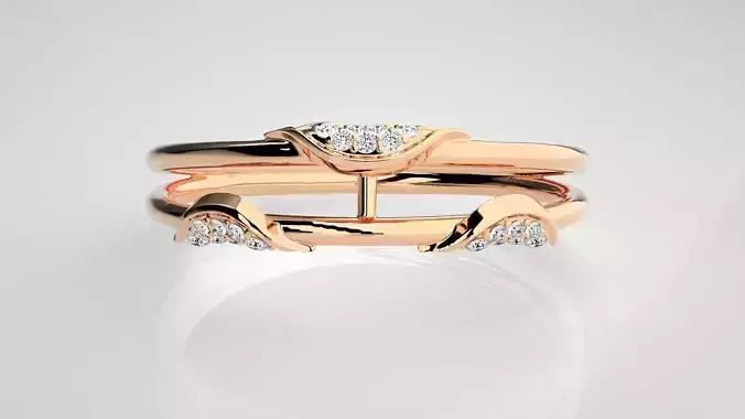 Ultra light wt Women Ring 3dm stl renders details 