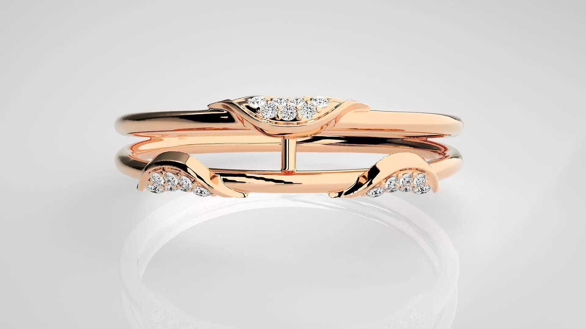 Ultra light wt Women Ring 3dm stl renders details  3D print model_0