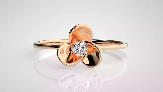 Ultra light wt Women Ring 3dm stl renders details 