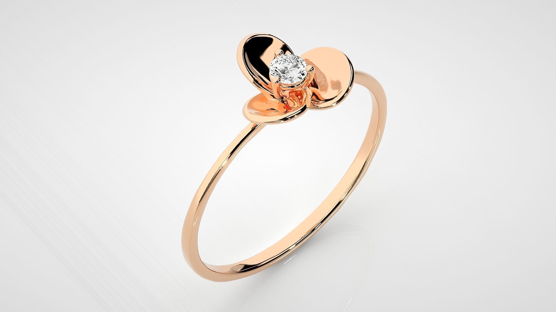 Ultra light wt Women Ring 3dm stl renders details  3D print model_2