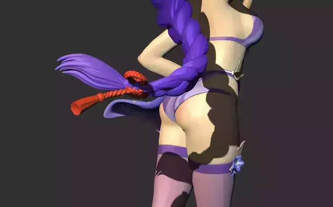 3Dprint - SwimSuit Raiden Shogun Baal fanart 3D print model