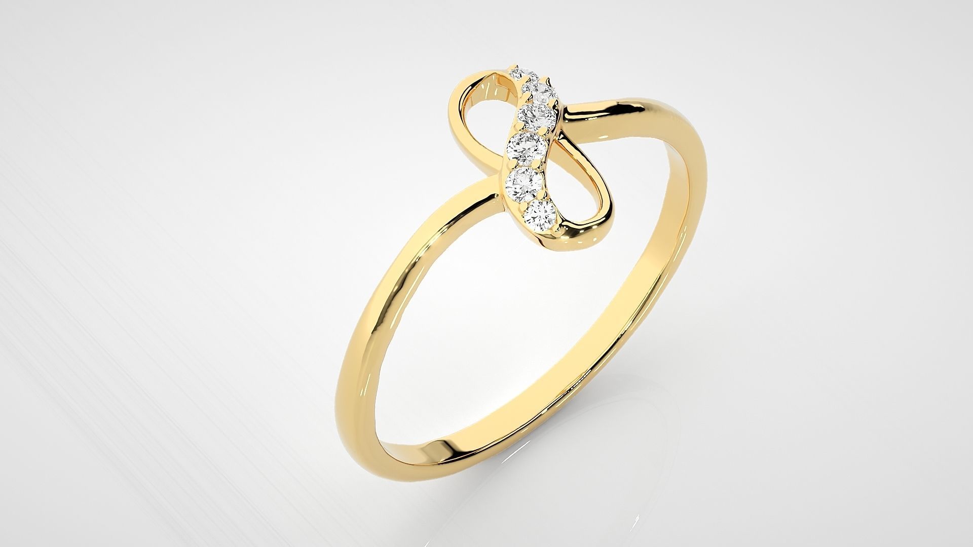 Ultra light wt Women Ring 3dm stl renders details  3D print model_9