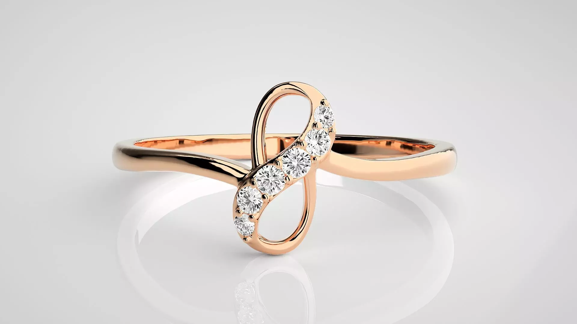 Ultra light wt Women Ring 3dm stl renders details  3D print model_0