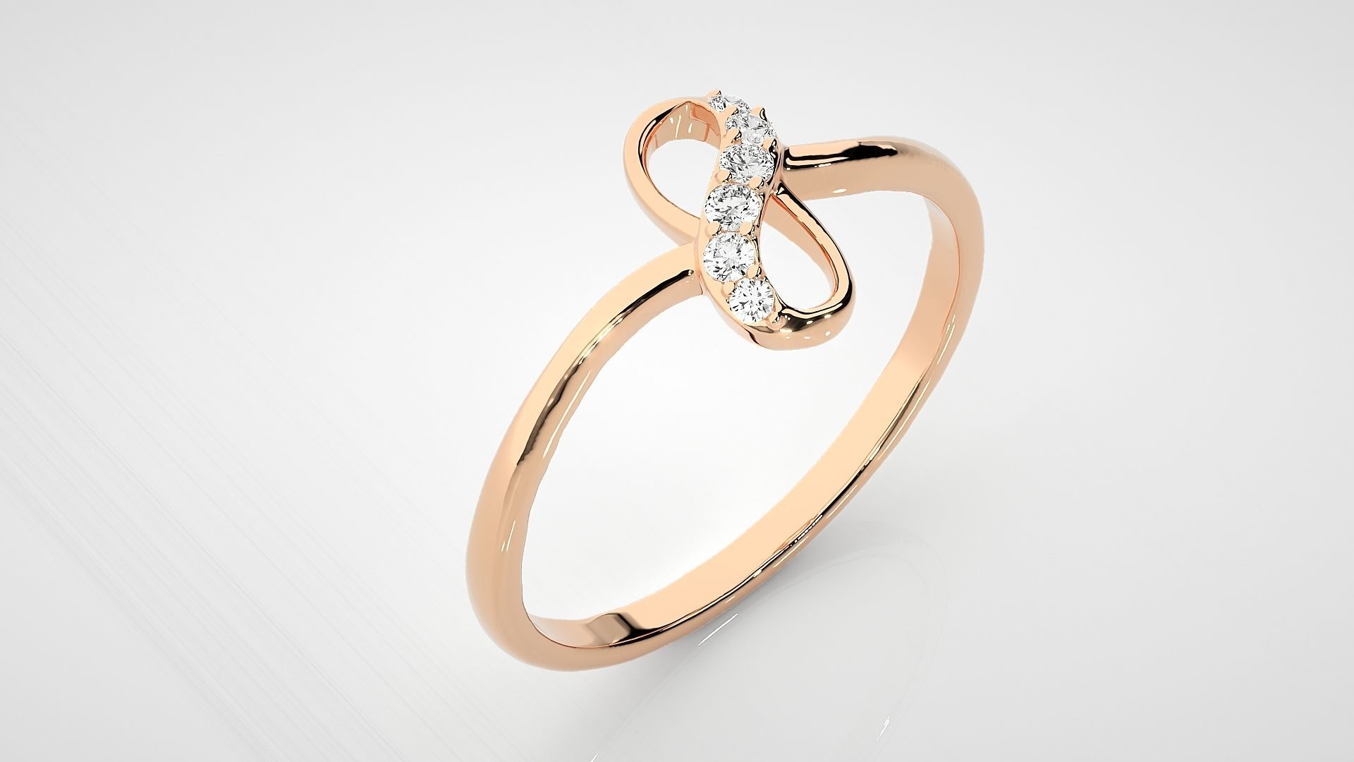 Ultra light wt Women Ring 3dm stl renders details  3D print model_2