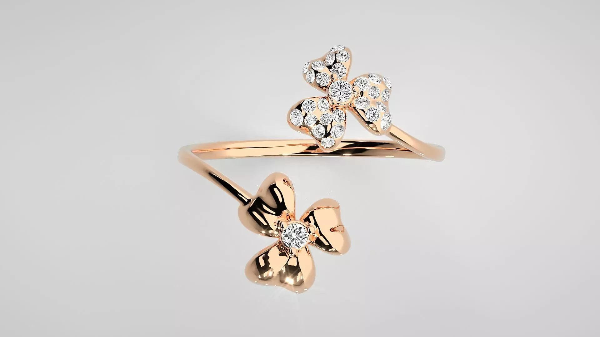 Ultra light wt Women Ring 3dm stl renders details 3D print model_0