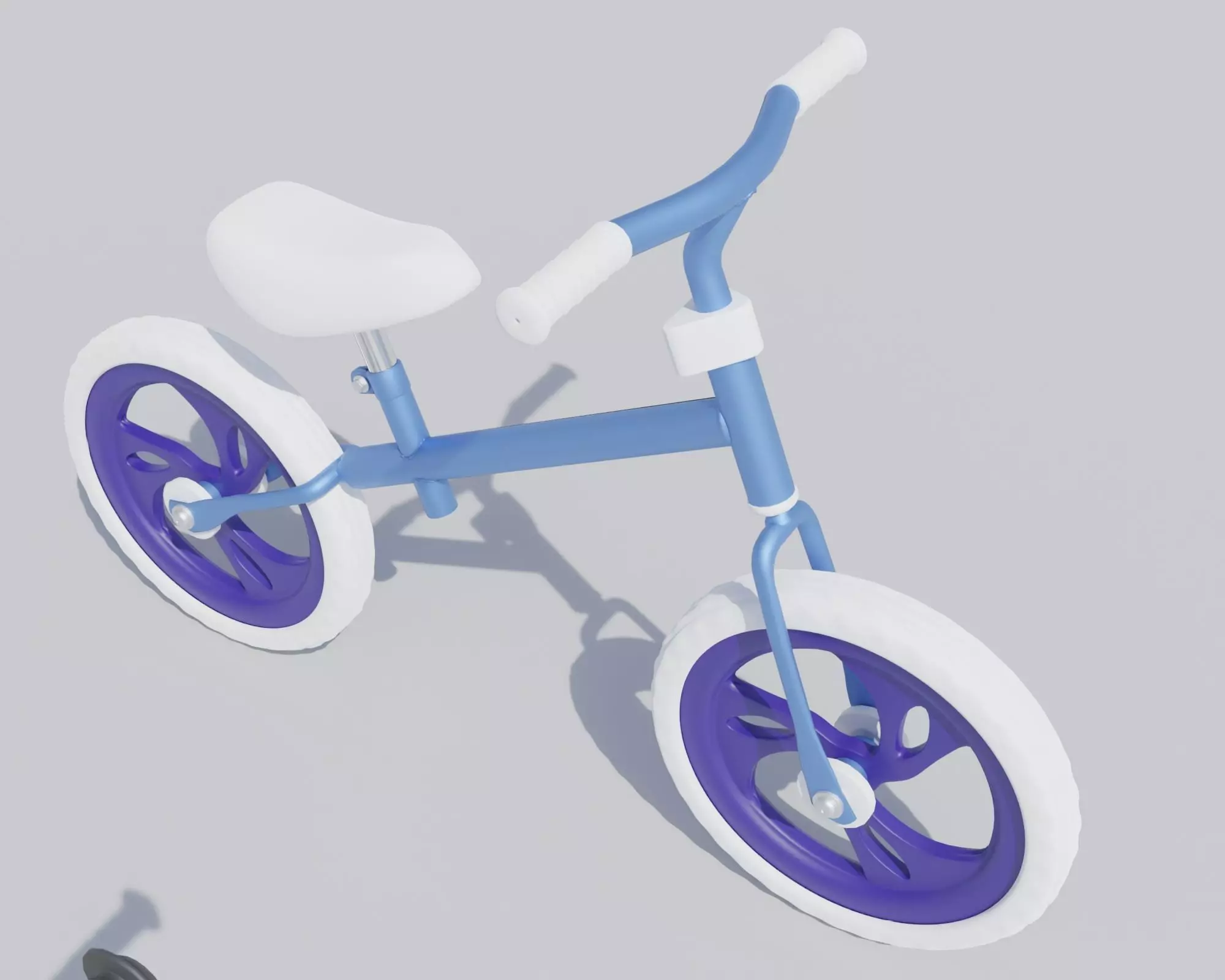 bicycle for kids 3D model_0
