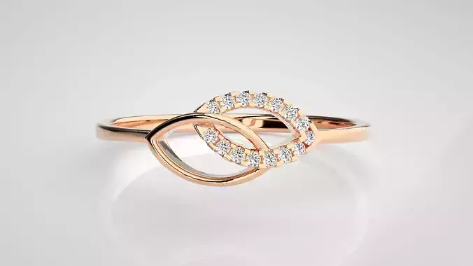 Ultra light wt Women Ring 3dm stl renders details 