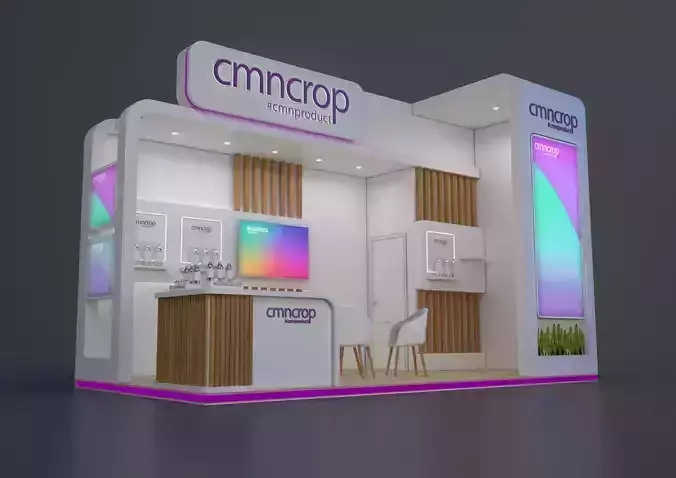 exhibition stand 18 sqm