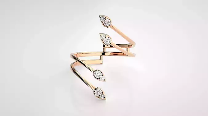 Ultra light wt Women Ring 3dm stl renders details  3D print model