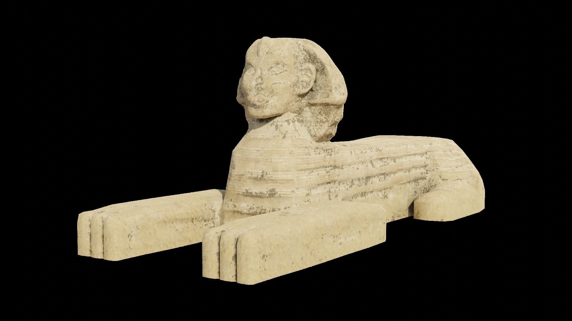 The Eye Of Horus Low-poly 3D model_12