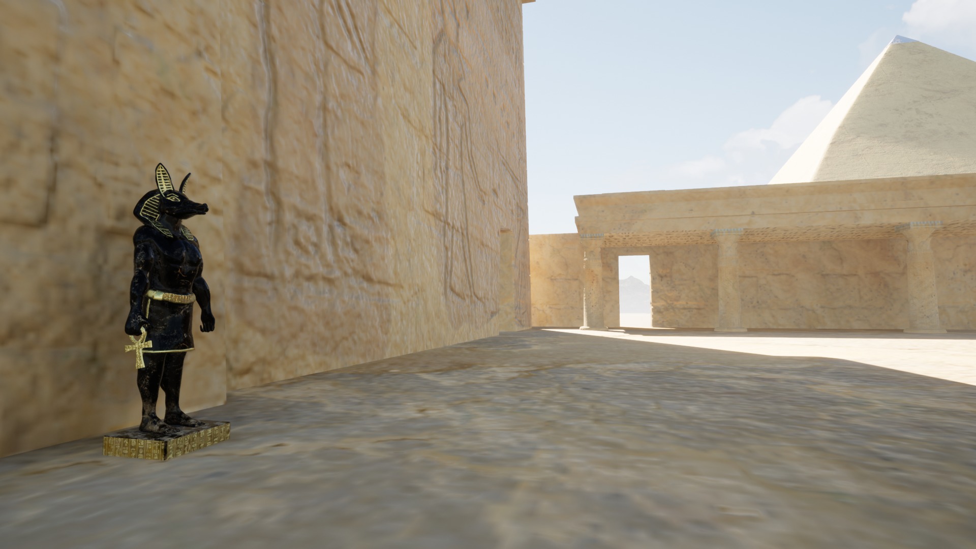 The Eye Of Horus Low-poly 3D model_48