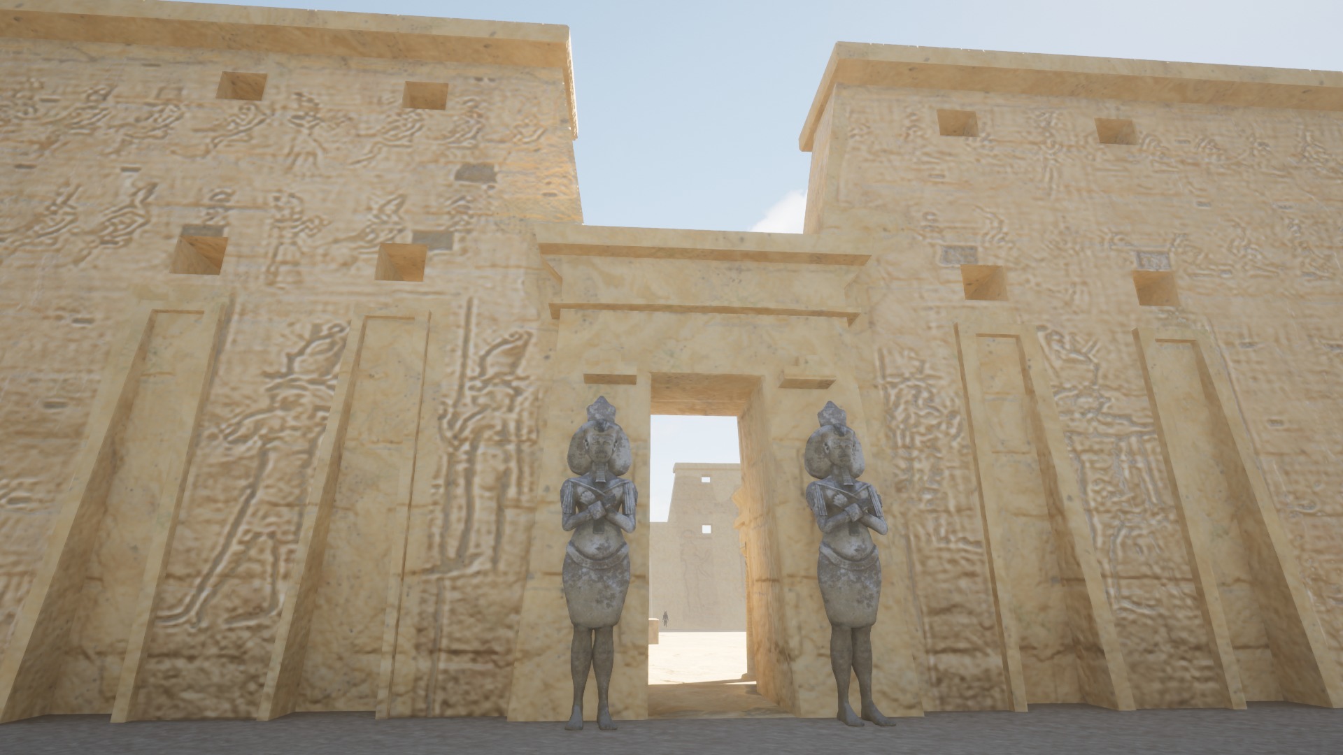 The Eye Of Horus Low-poly 3D model_49