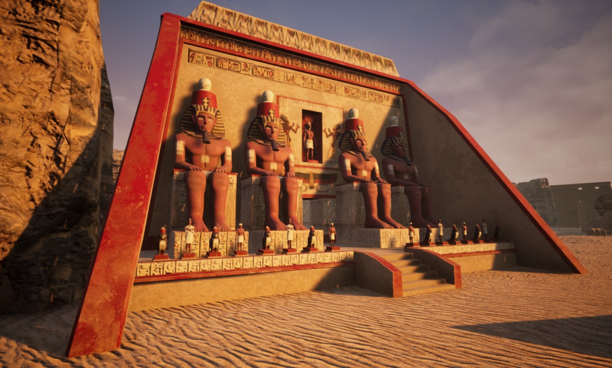 The Eye Of Horus Low-poly 3D model_37