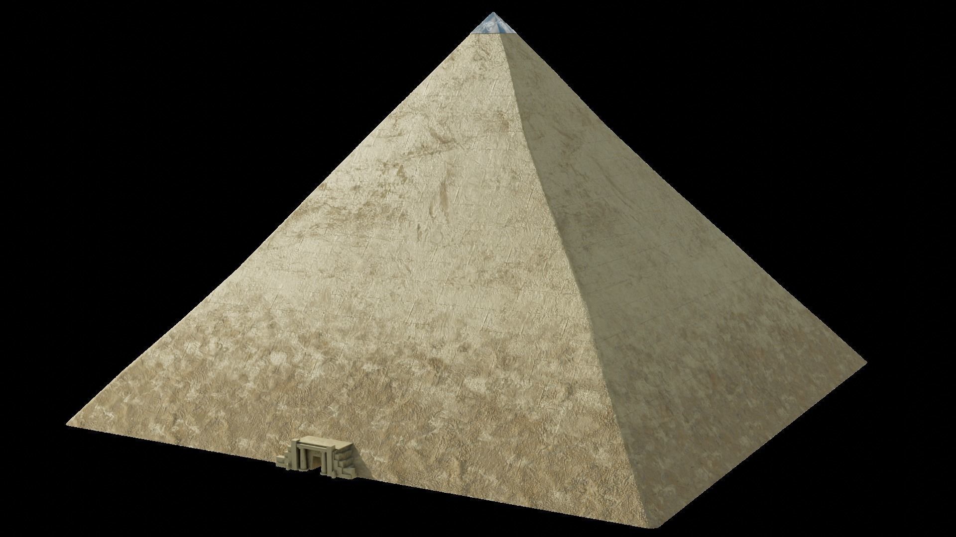 The Eye Of Horus Low-poly 3D model_29