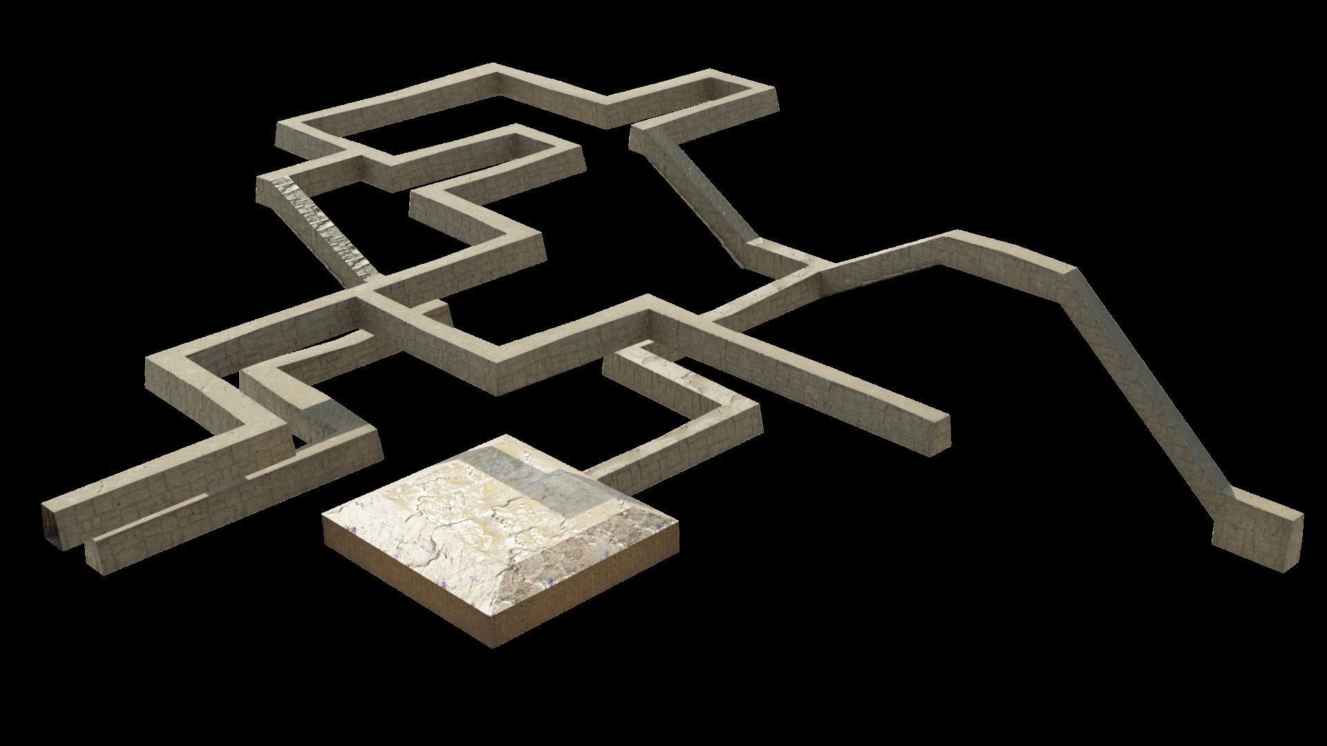 The Eye Of Horus Low-poly 3D model_32