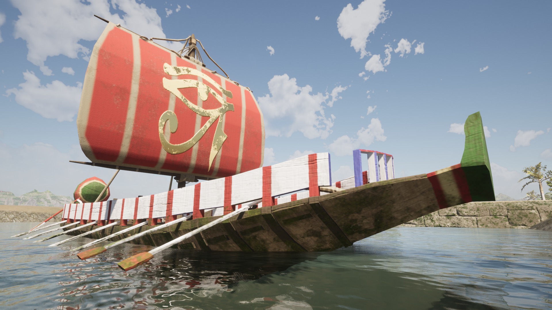 The Eye Of Horus Low-poly 3D model_56