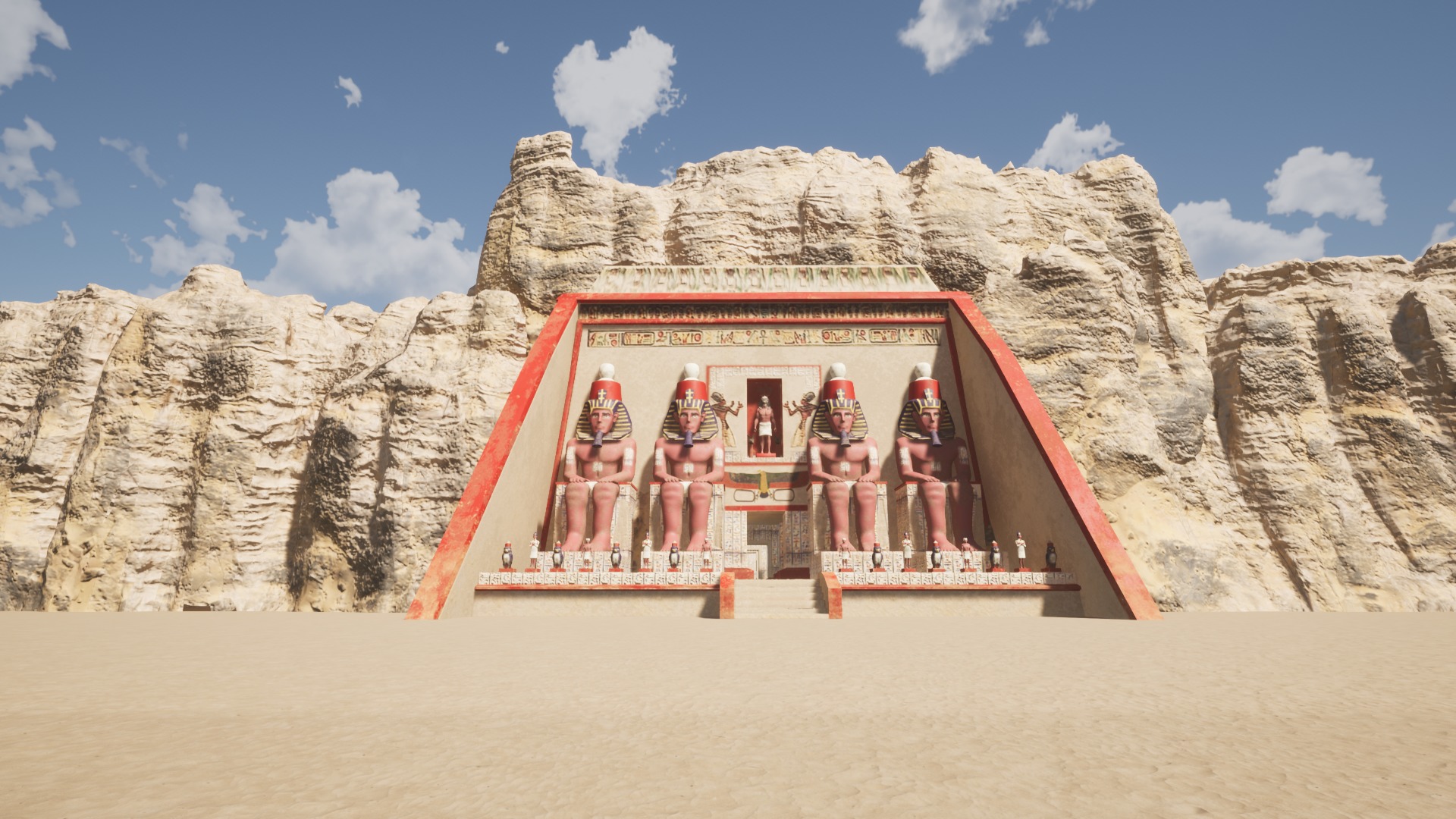 The Eye Of Horus Low-poly 3D model_38