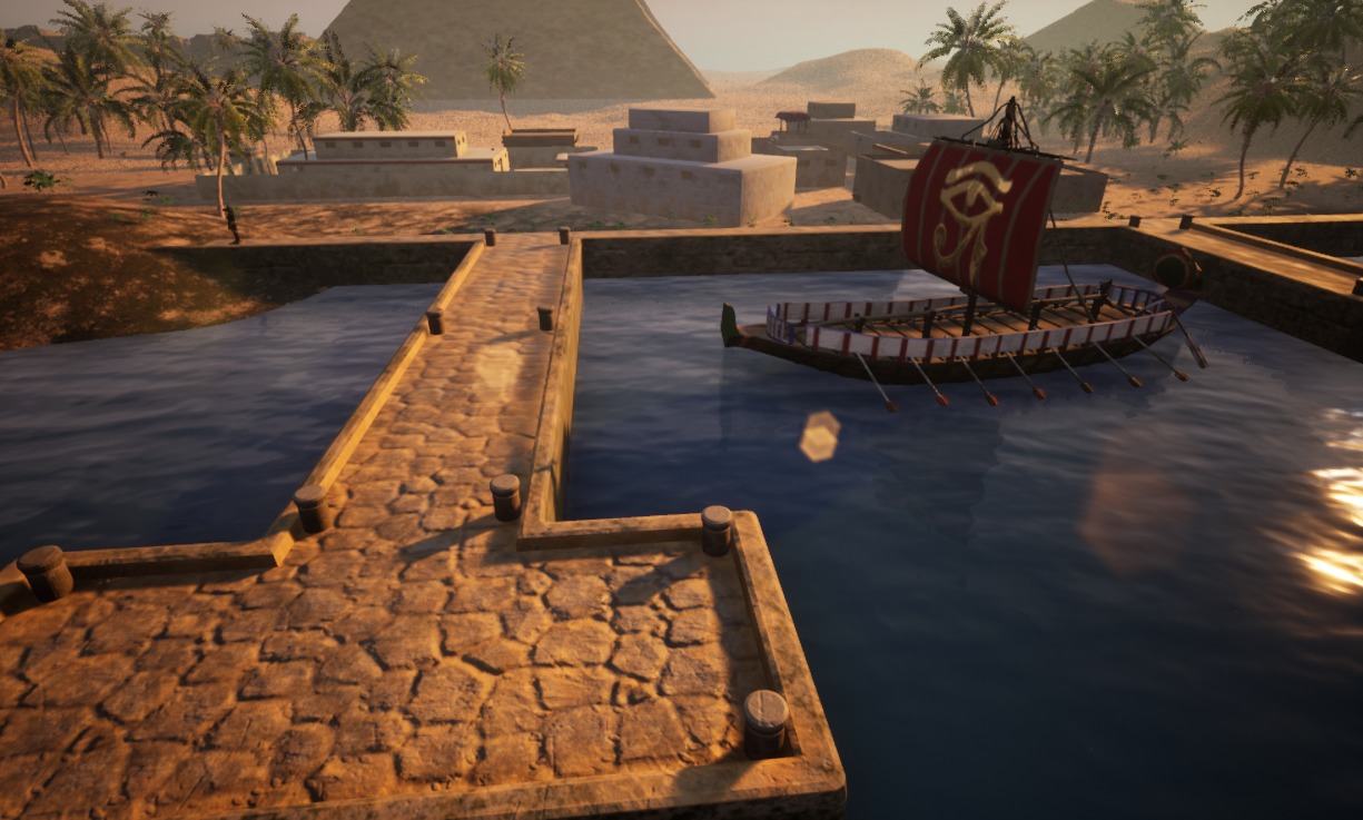 The Eye Of Horus Low-poly 3D model_57