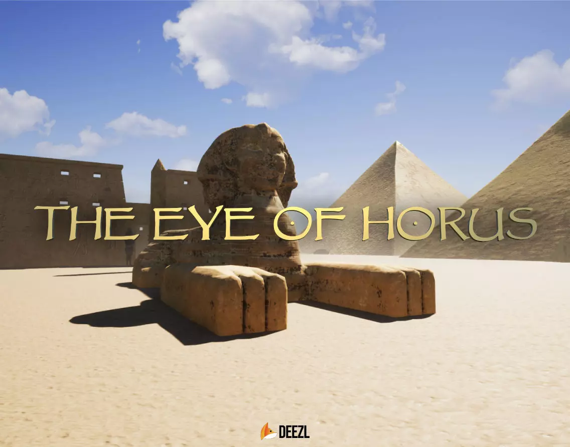 The Eye Of Horus Low-poly 3D model_0