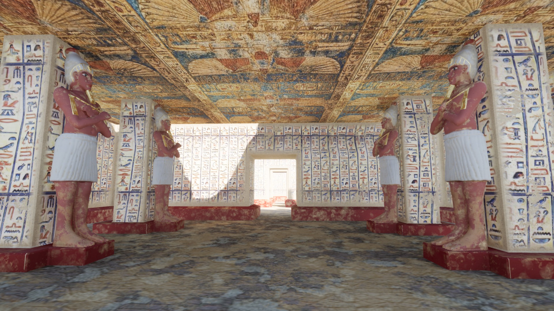 The Eye Of Horus Low-poly 3D model_47