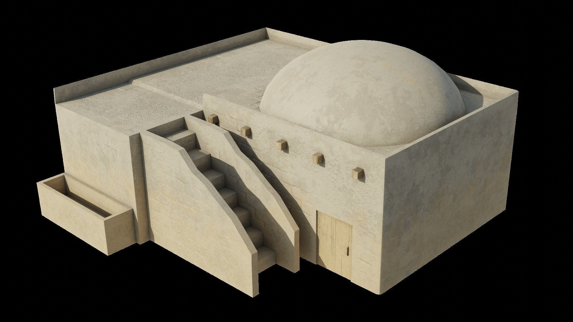 The Eye Of Horus Low-poly 3D model_21