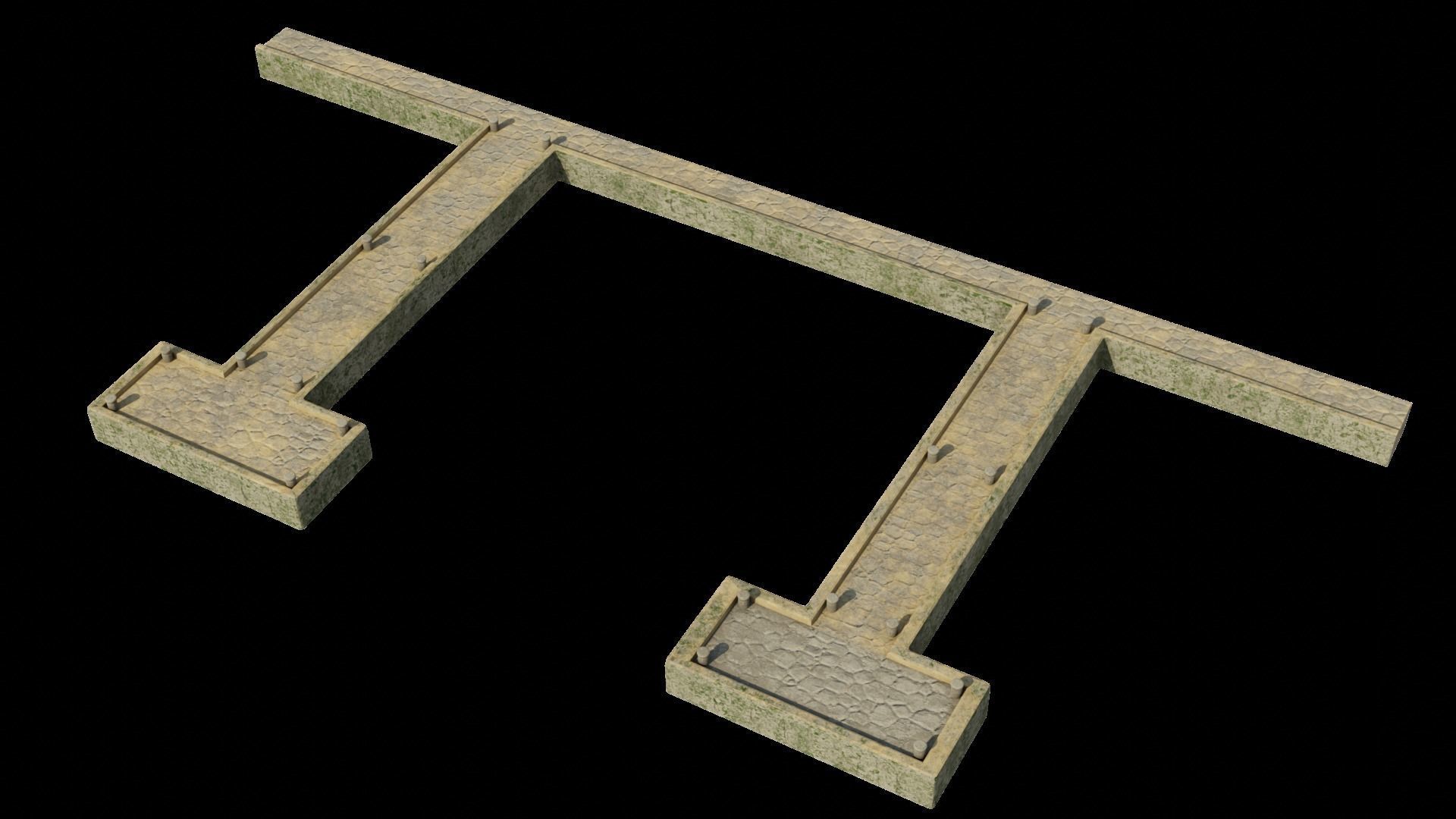 The Eye Of Horus Low-poly 3D model_33